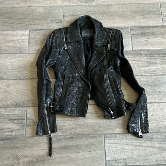 All Saints Jackets & Blazers - All saints lamb leather jacket